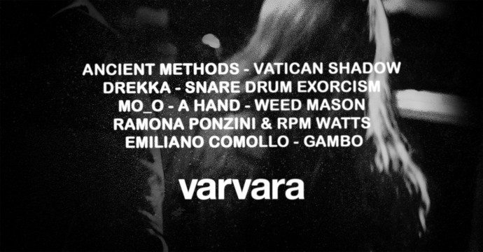 Annuncio artisti Varvara 2019: Ancient Methods - Vatican Shadow - Drekka - Snare Drum Exorcism e molti altri il 23 novembre, Torino